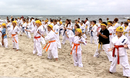 Karatecy ze Szczytna nad morzem